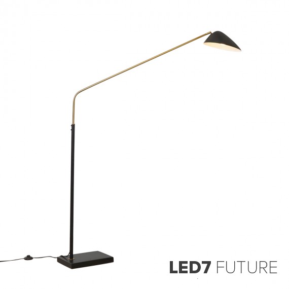 West Elm - Overarching Curvilinear Mid-Century Floor Lamp